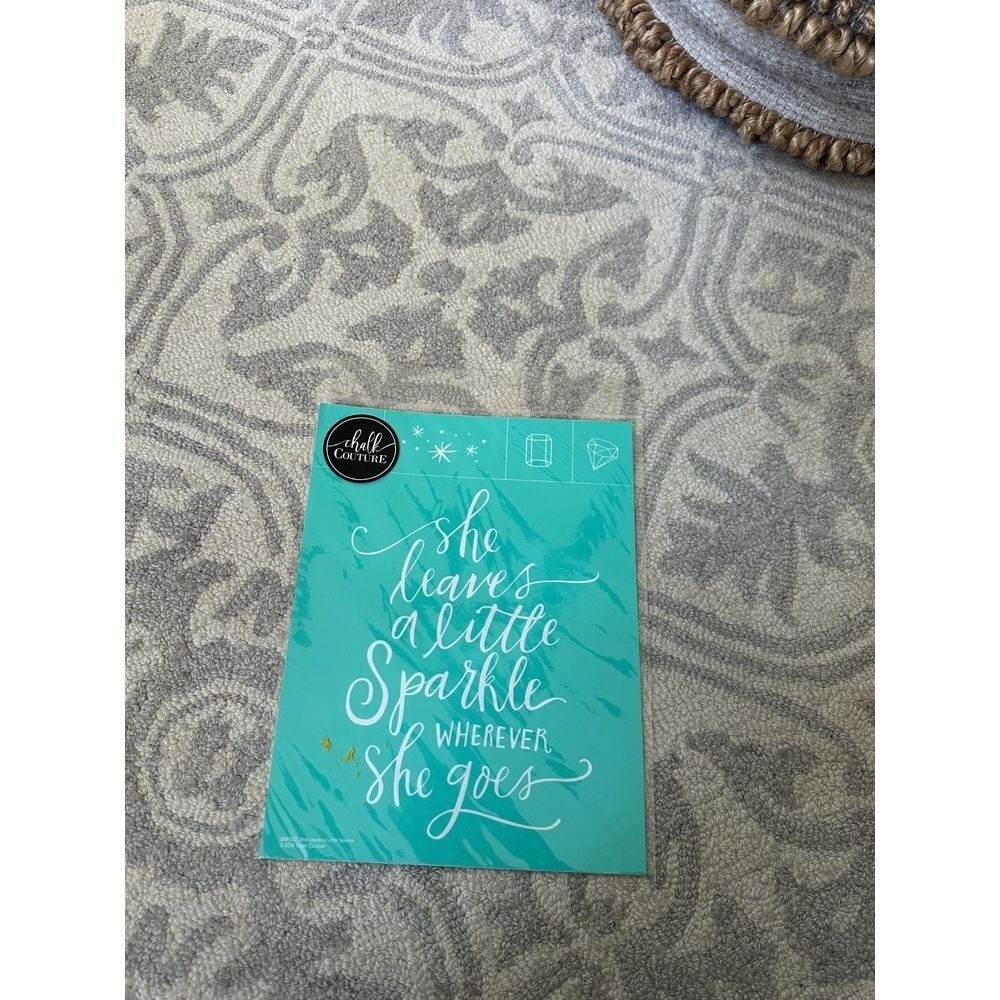 Chalk Couture She Leaves a Little Sparkle Wherever She Goes Silk Screen Transfer